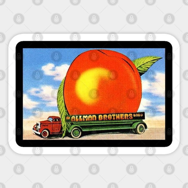 Allman brother Sticker by QDRC.ART